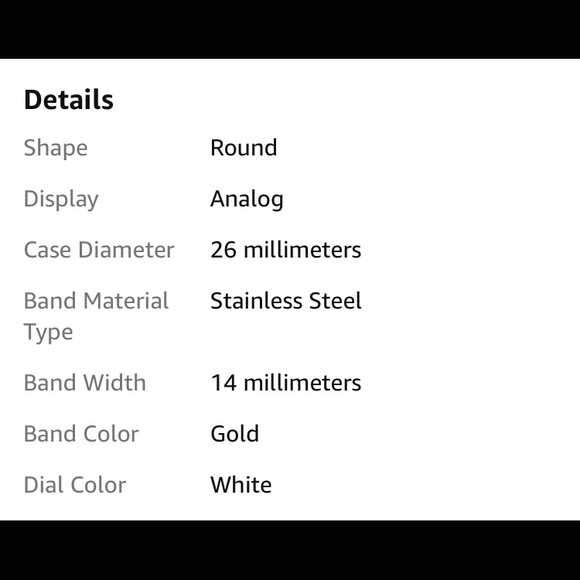 Marc By Marc Jacobs Small Amy Gold Watch - Picture 8 of 8